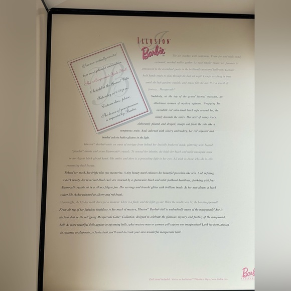 Barbie illusion, masquerade gala collection - Picture 7 of 8